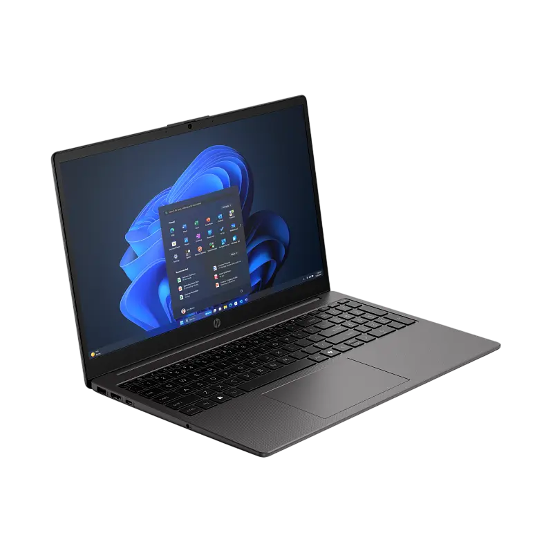 Ноутбук для бизнеса 15,6" HP 255R G10, Dark Ash Silver, AMD Ryzen 5 7535U, 16Гб/512Гб, FreeDOS