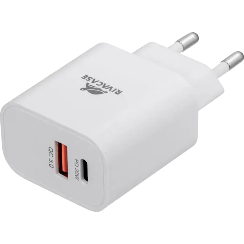 Încărcător Rivacase PS4102 WD4, 20W, Alb