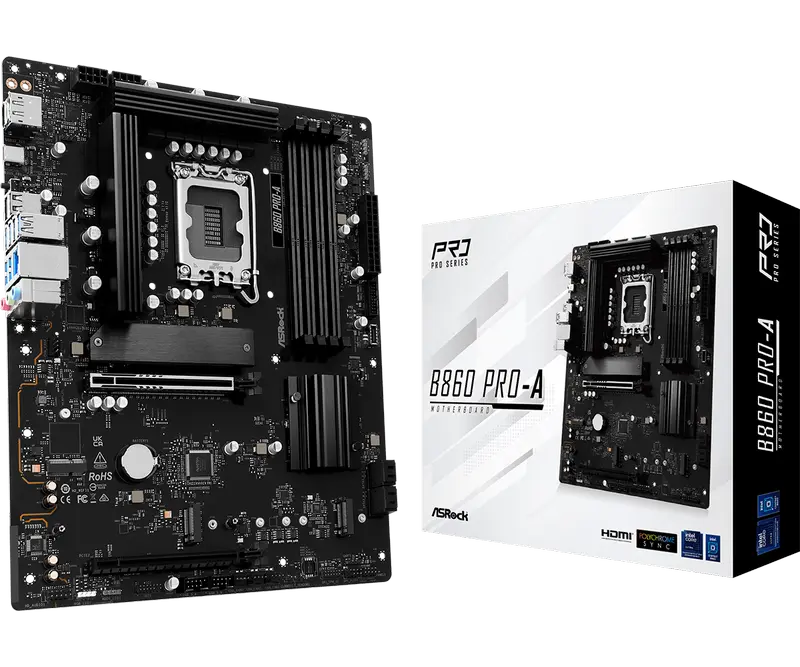 Cumpara  Plăci de bază - Placa de bază ASRock B860 Pro-A, LGA1851, Int..