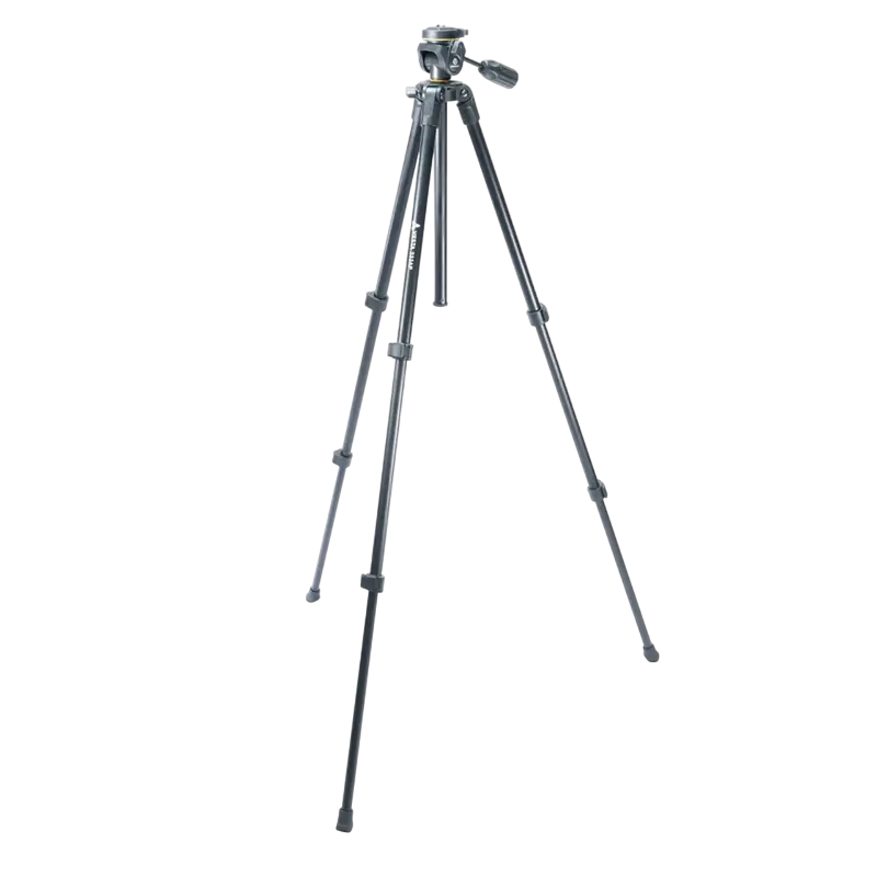Trepied pentru camere video Vanguard VESTA GOT 233AP, cap panoramic cu 3 axe, Negru