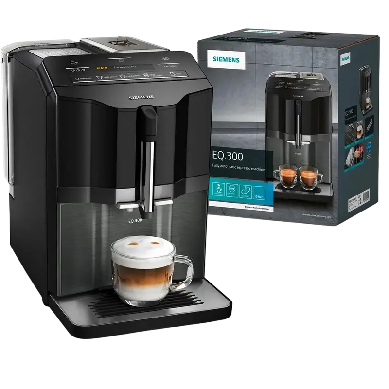 Aparat de cafea Siemens TI355209RW, Negru