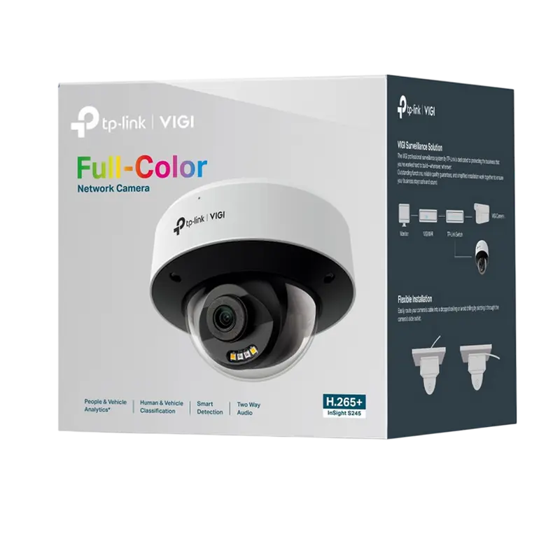 Camera de supraveghere IP TP-LINK InSight S245(2.8 mm), Alb