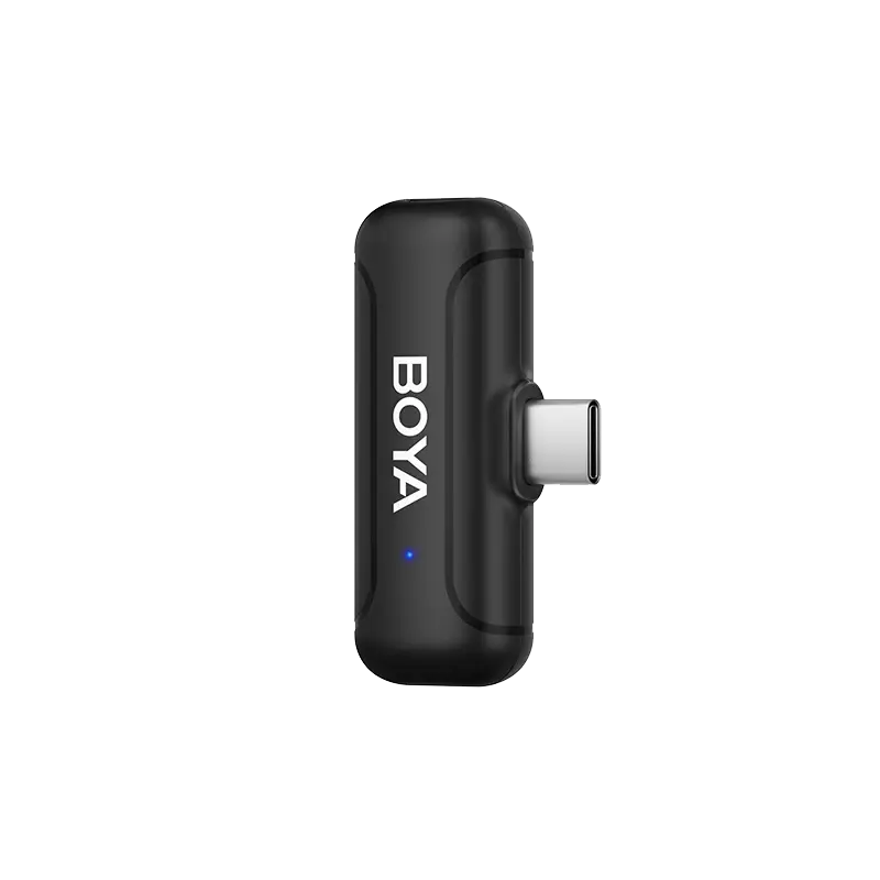 Портативный записывающий микрофон Boya BY-WM3T-U2, Беспроводной, Черный