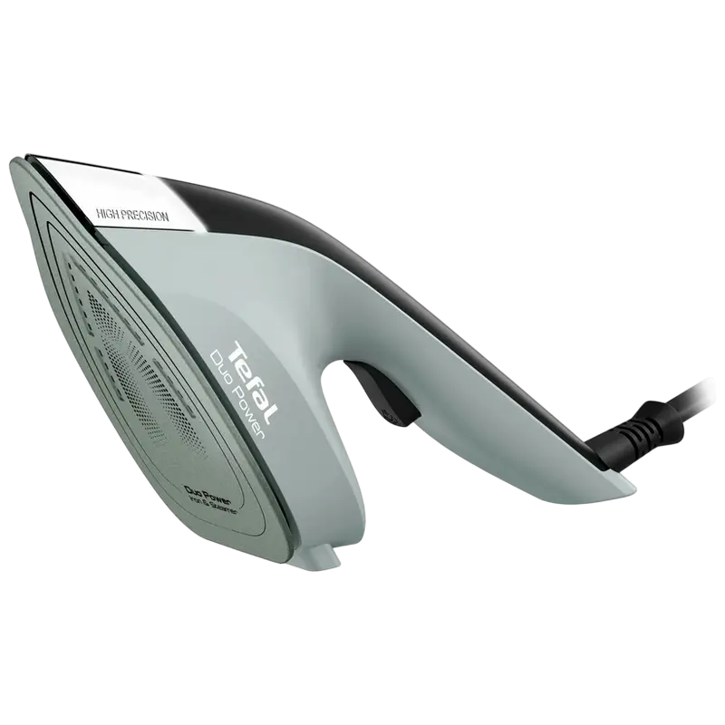 Fier de călcat cu generator de abur Tefal JF4031E0, 1700W, Verde | Negru