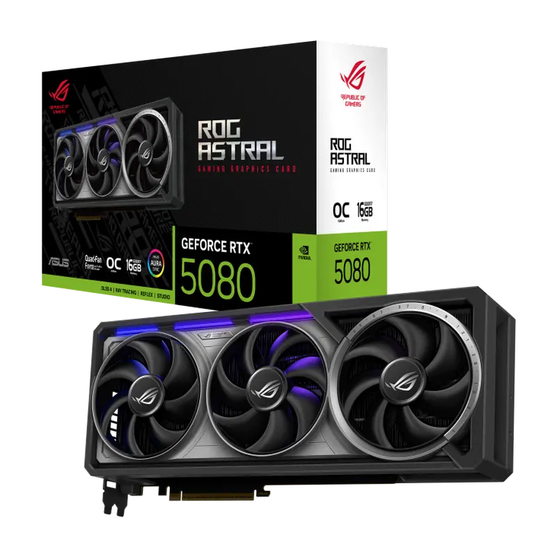 Cumpara  Carduri video - Placă Video ASUS ROG-ASTRAL-RTX5080-O16G-GAMI..
