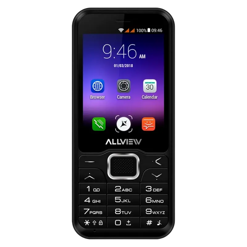 Telefon mobil Allview H4 JOIN, Negru