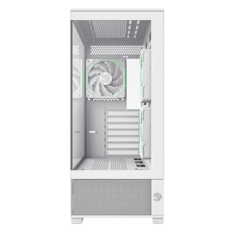 Carcasă PC Gamemax VISTA 2 AW, Midi-Tower, Fără PSU, Alb