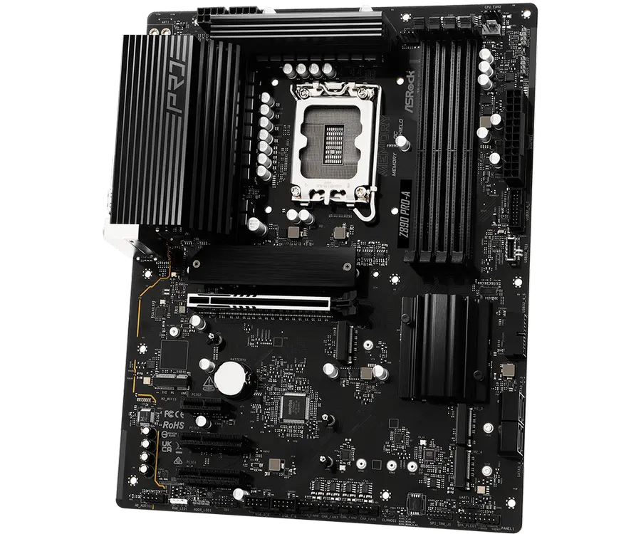 Placă de bază ASRock Z890 PRO-A, LGA1851, Intel Z890, ATX