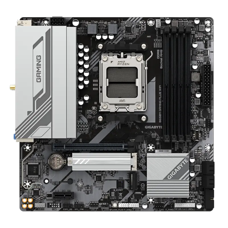 Placă de bază Gigabyte B650M GAMING PLUS WF, AM5, AMD B650, Micro-ATX