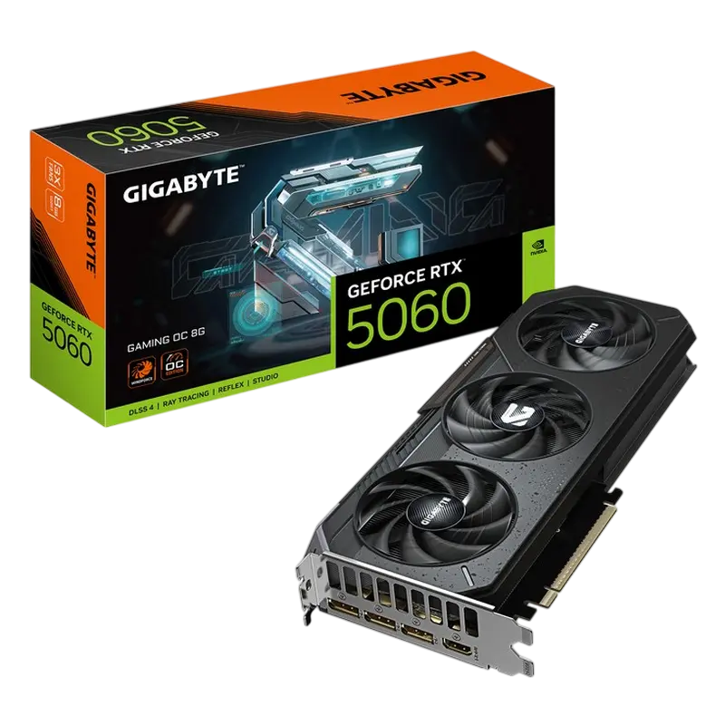 Cumpara  Carduri video - Placă Video Gigabyte GV-N5060GAMING OC-8GD, 8..