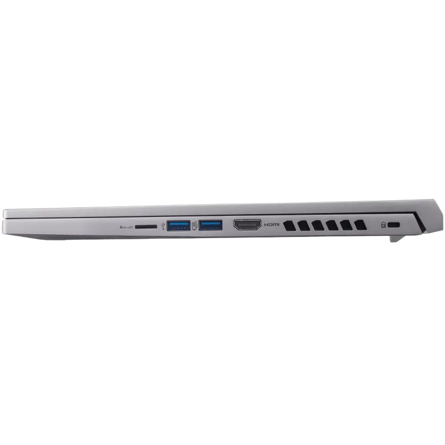 Laptop Gaming 16" Acer Predator Triton Neo 16 PTN16-51, Sparkly Silver, Intel Core Ultra 7 155H, 16GB/1024GB, Linux eShell