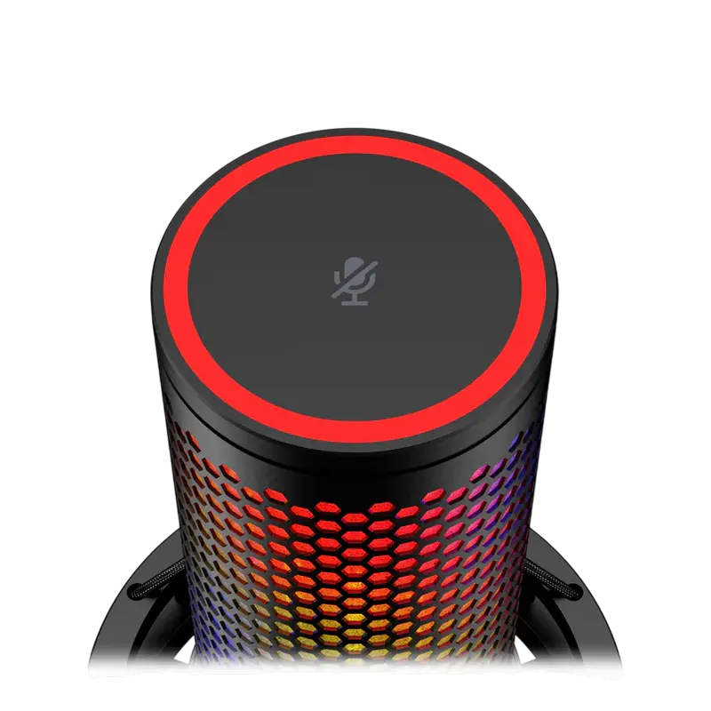 Microfon Gaming HyperX QuadCast 2S, Cu fir, Negru