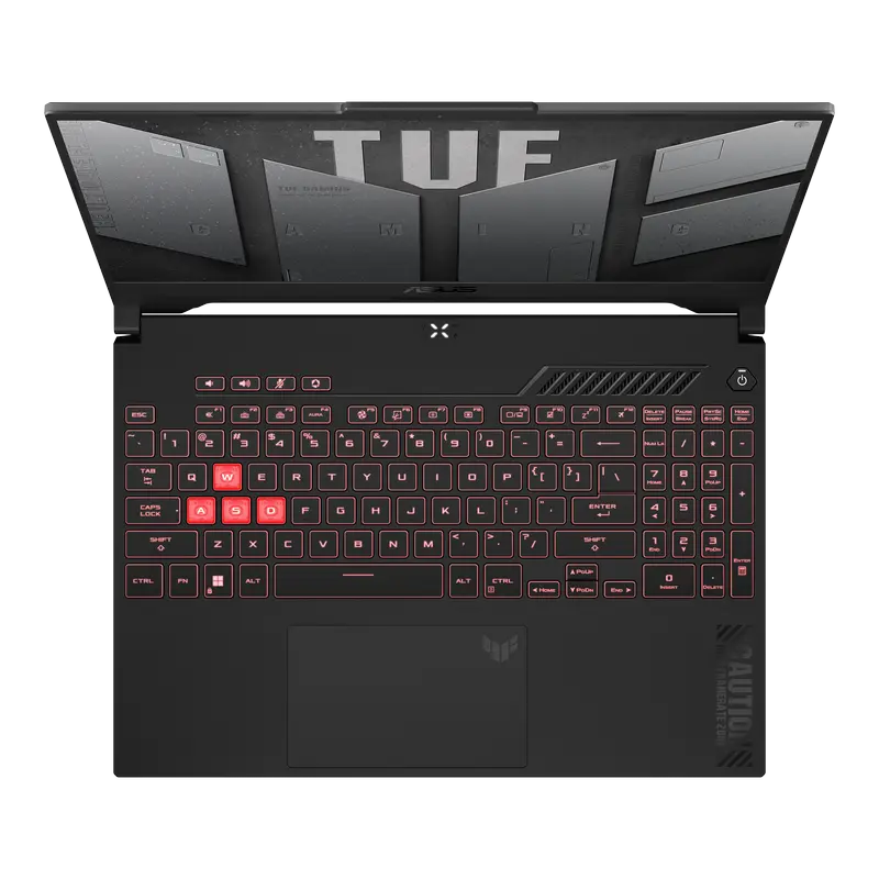 Laptop Gaming 15,6" ASUS TUF Gaming A15 FA507UI, Mecha Gray, AMD Ryzen 7 8845HS, 16GB/1024GB, Fără SO