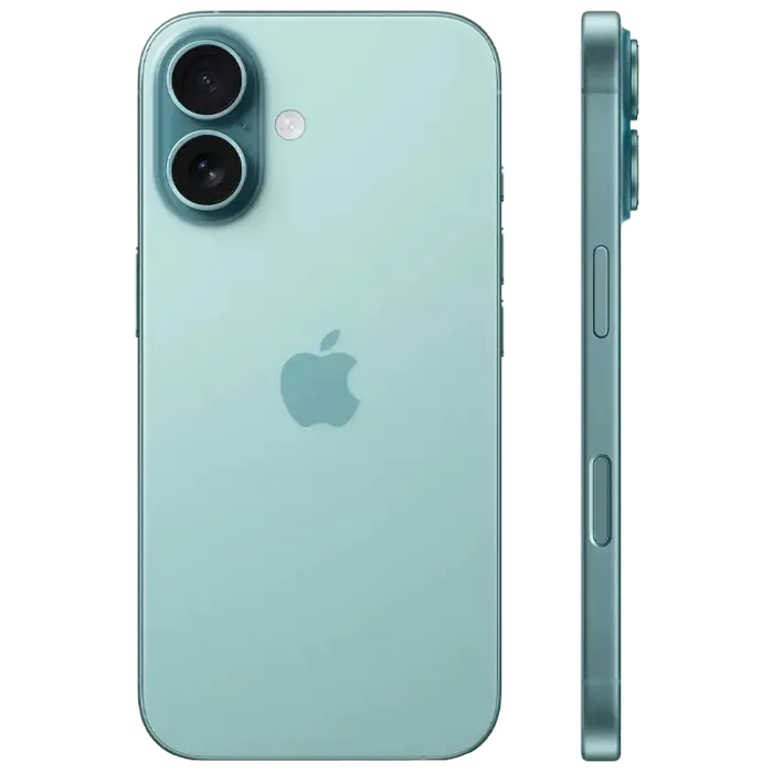Smartphone Apple iPhone 16, 128GB, Turcoaz