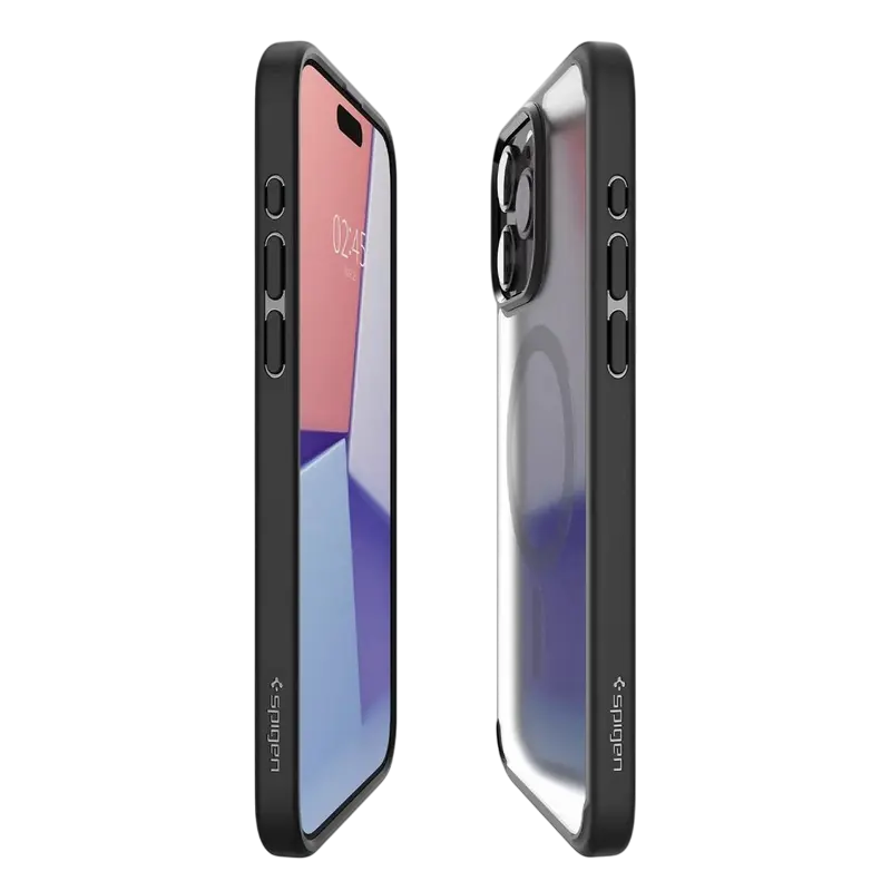 Husa Spigen iPhone 15 Pro Ultra Hybrid Mag, Frost Black
