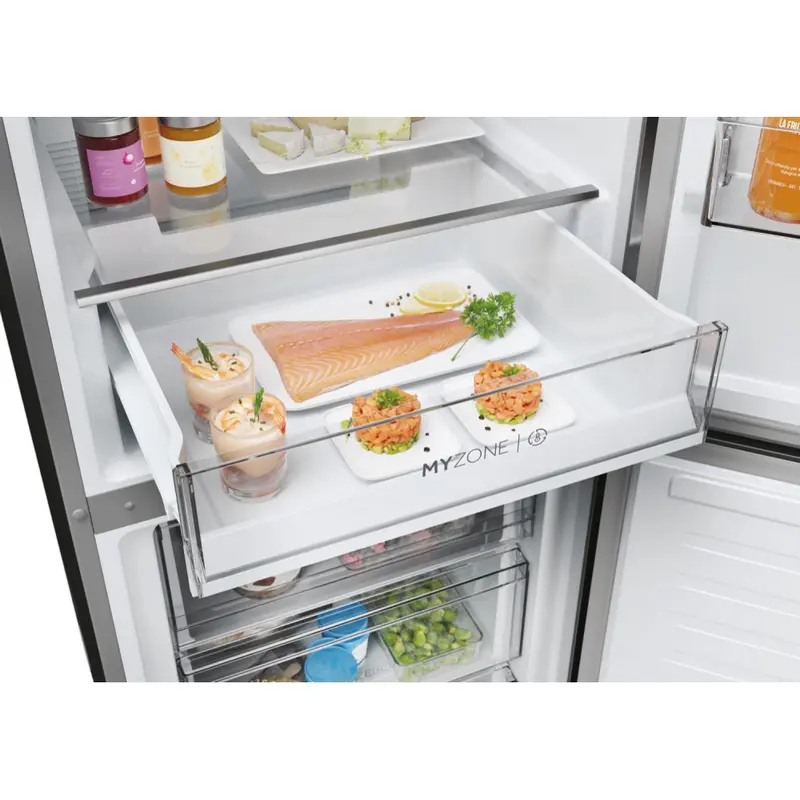Frigider Haier EHD3PWDNPD206, Dark Inox