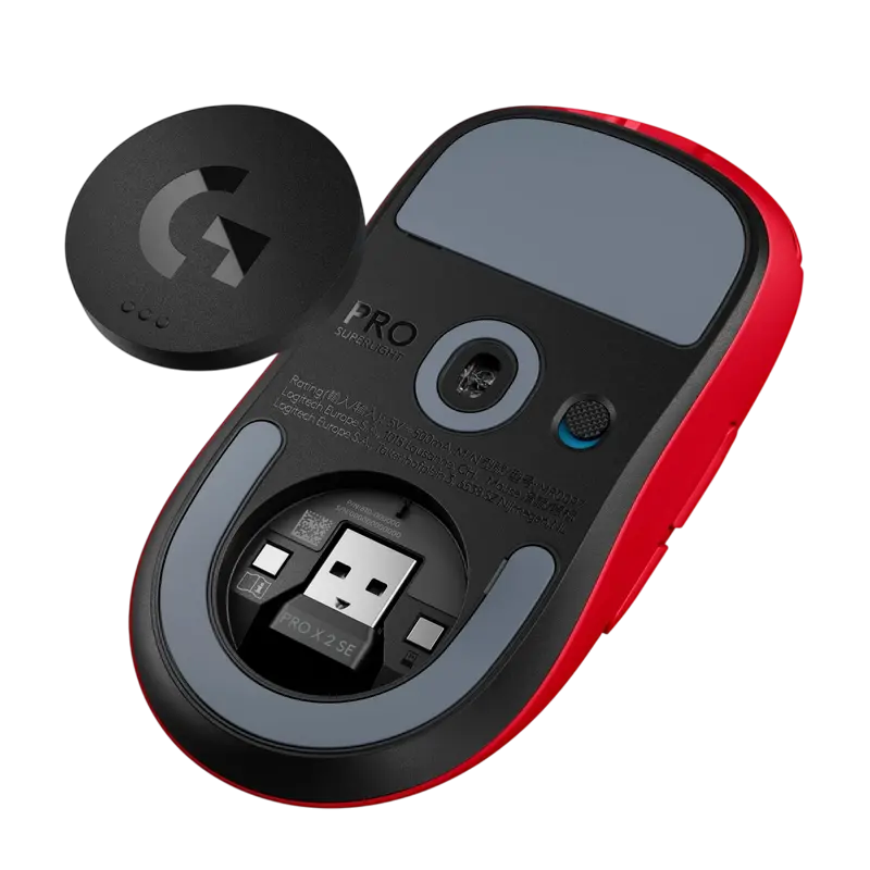 Игровая мышь Logitech PRO X Superlight 2 SE Lightspeed, Красный