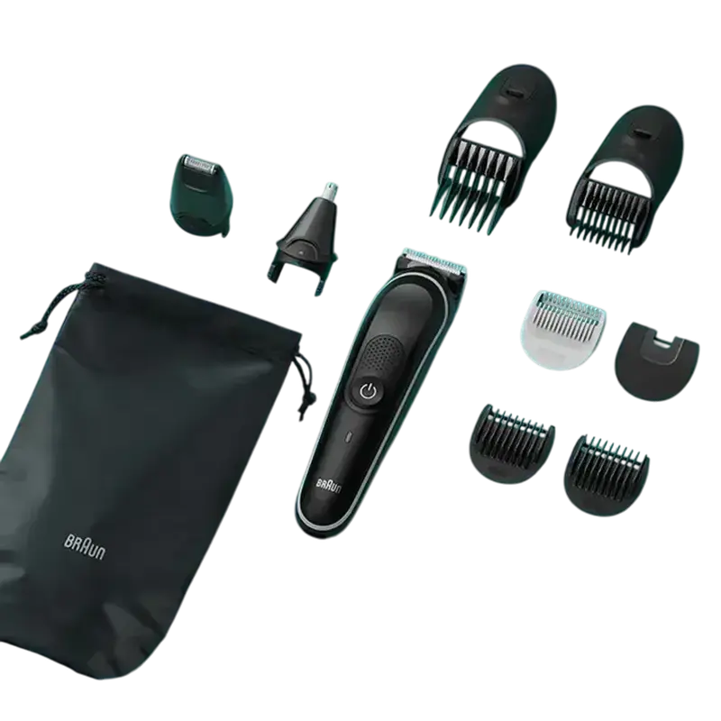 Trimmer pentru bărbați Braun MGK5420, Negru