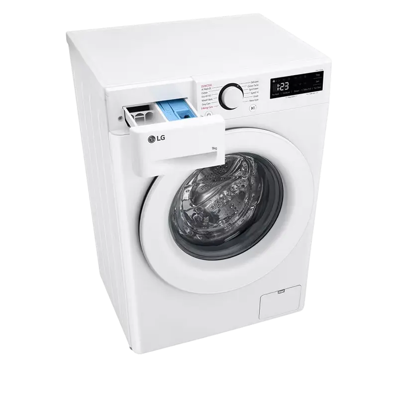 Mașină de spălat LG F2WR509SWW, 9kg, Alb