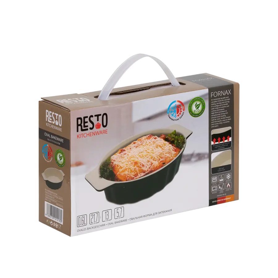 Tava de copt RESTO 96140, Negru