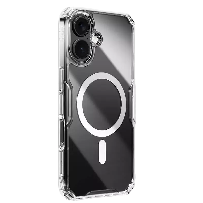Husa Nillkin iPhone 16 Plus - Nature TPU Pro Magnetic, Transparent