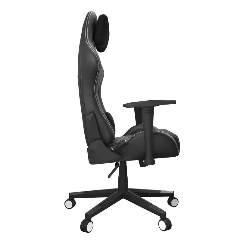 Scaun Gaming HATOR Sport Light 2, PU Piele, Negru | Alb