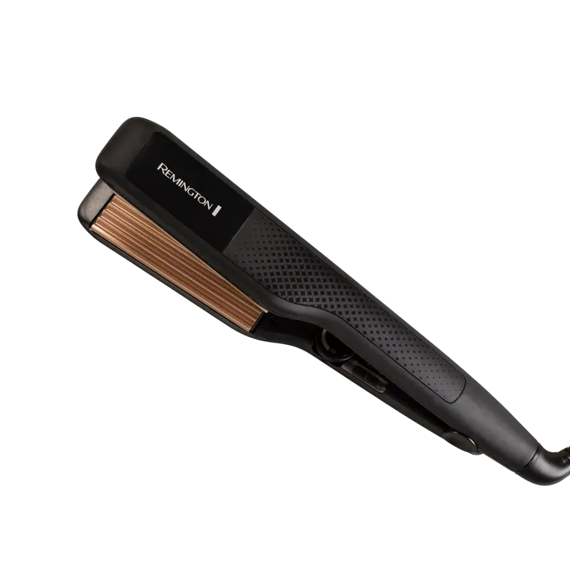 Placă de îndreptat părul Remington Ceramic Crimp S3580, Negru