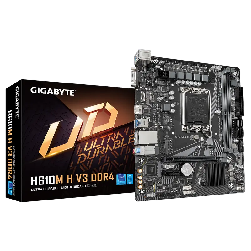 Cumpara  Plăci de bază - Placă de bază Gigabyte H610M H V3 DDR4, LGA17..