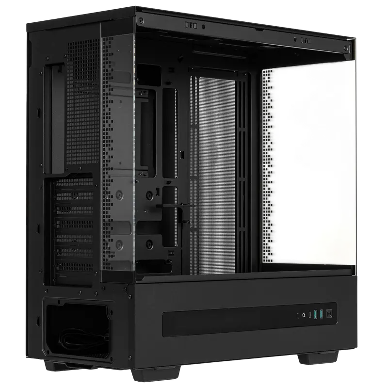 Carcasă PC Deepcool CH690 Digital, Midi-Tower, Fără PSU, Negru
