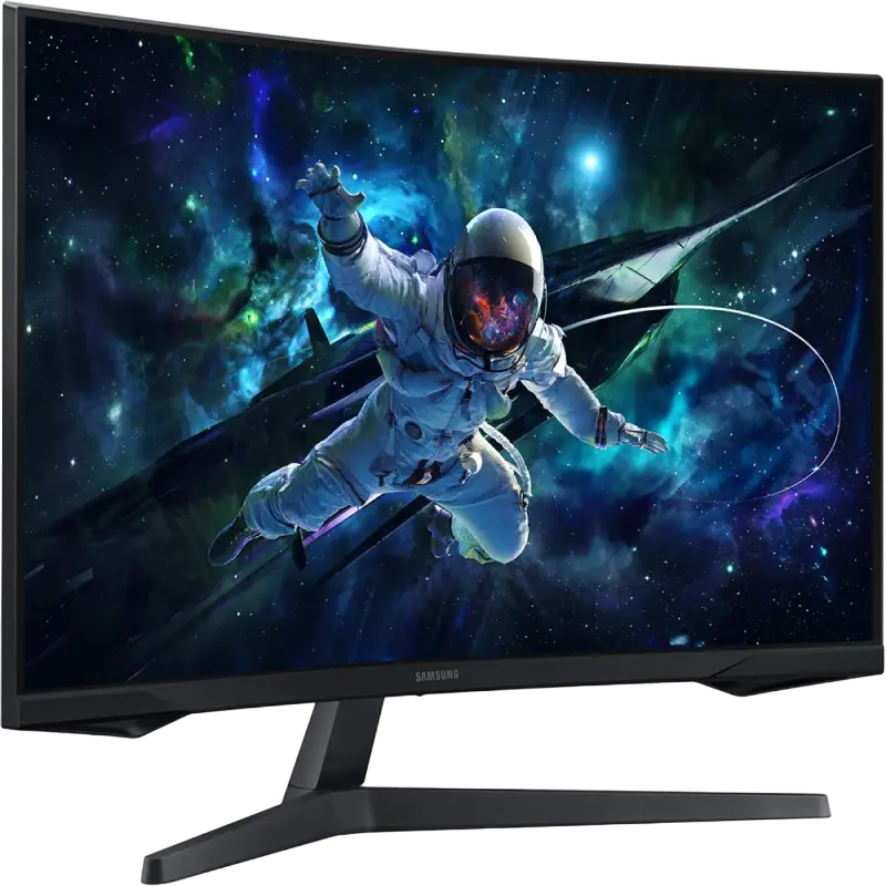31,5" Monitor Gaming Samsung S32CG55, VA 2560x1440 WQHD, Negru