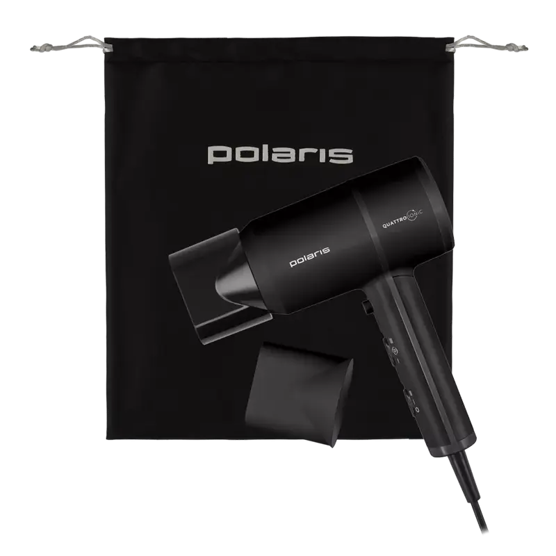 Фен Polaris PHD1111, 1900Вт, Чёрный