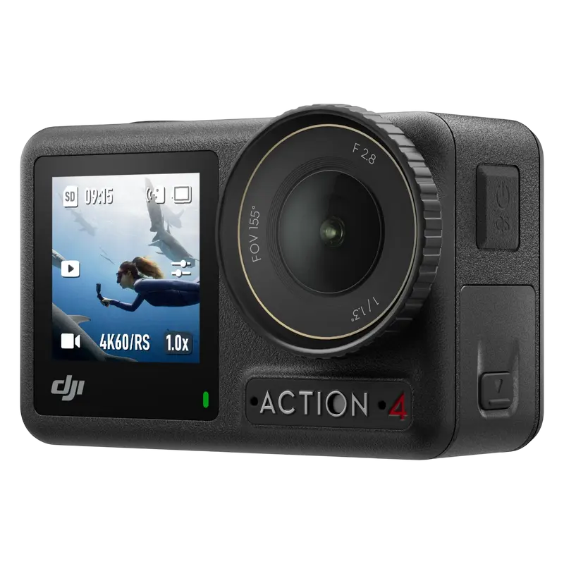 Cameră Video Sport DJI Osmo Action 4 Standard Combo, Negru
