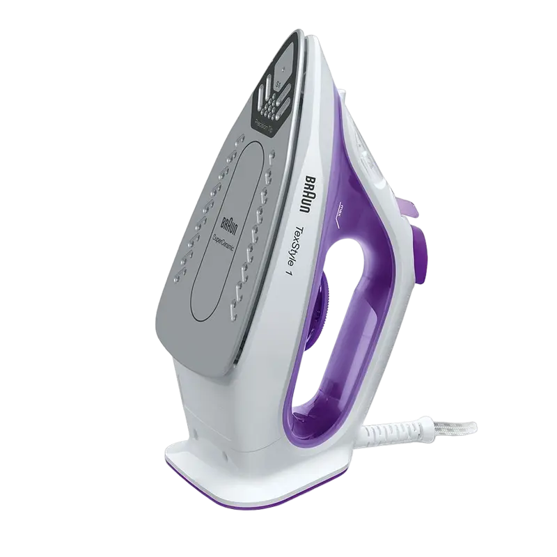 Fier de călcat Braun SI1080VI, 2000W, Alb | Violet