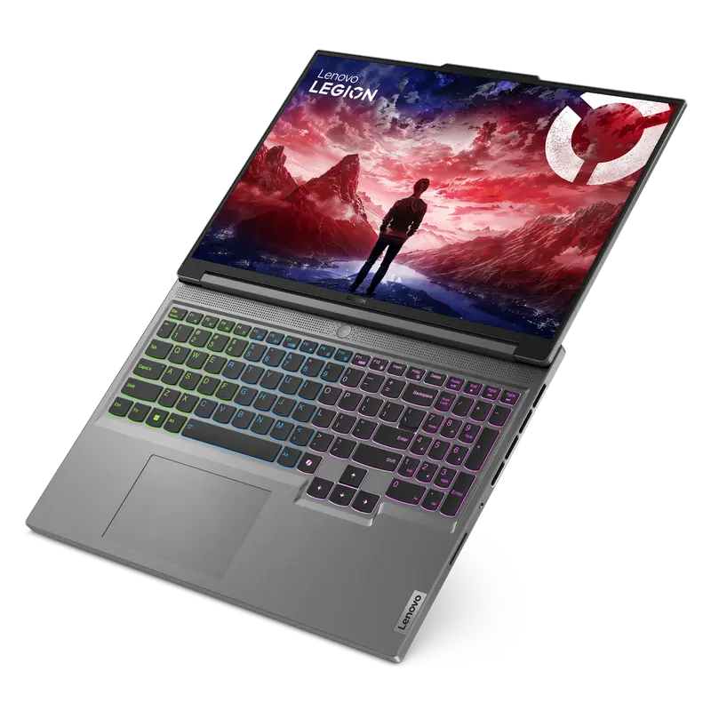 Игровой ноутбук 16" Lenovo Legion Slim 5 16AHP9, Luna Grey, AMD Ryzen 7 8845HS, 16Гб/512Гб, Без ОС