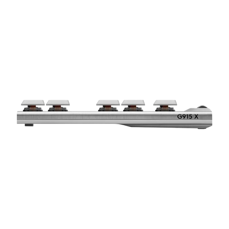 Tastatur Logitech G915 X Lightspeed TKL, Fără fir, Alb