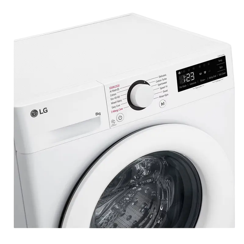 Mașină de spălat LG F2WR508SWW, 8kg, Alb