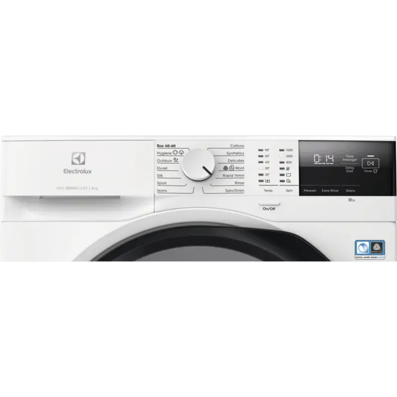 Mașină de spălat Electrolux EW6F2482E, 8kg, Alb
