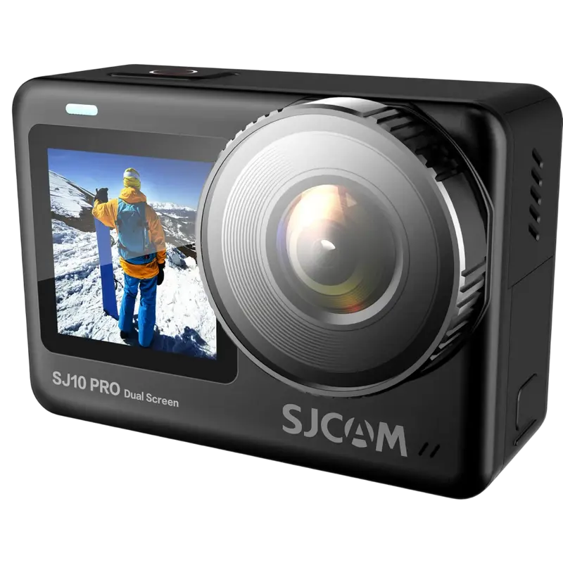 Cameră Video Sport SJCAM SJ10 PRO Dual Screeni, Negru