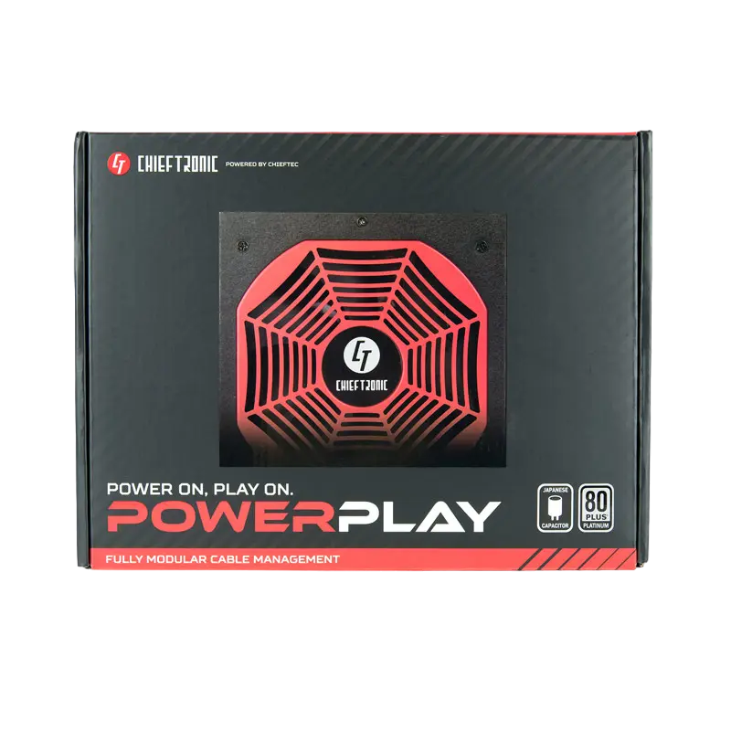 Sursă Alimentare PC Chieftec GPU-1200FC, 1200W, ATX, Complet modular