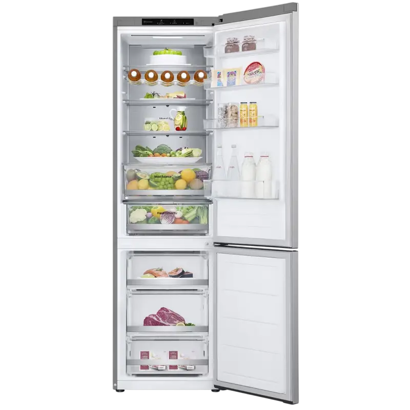 Frigider LG GBV5240DPY, Oțel inoxidabil