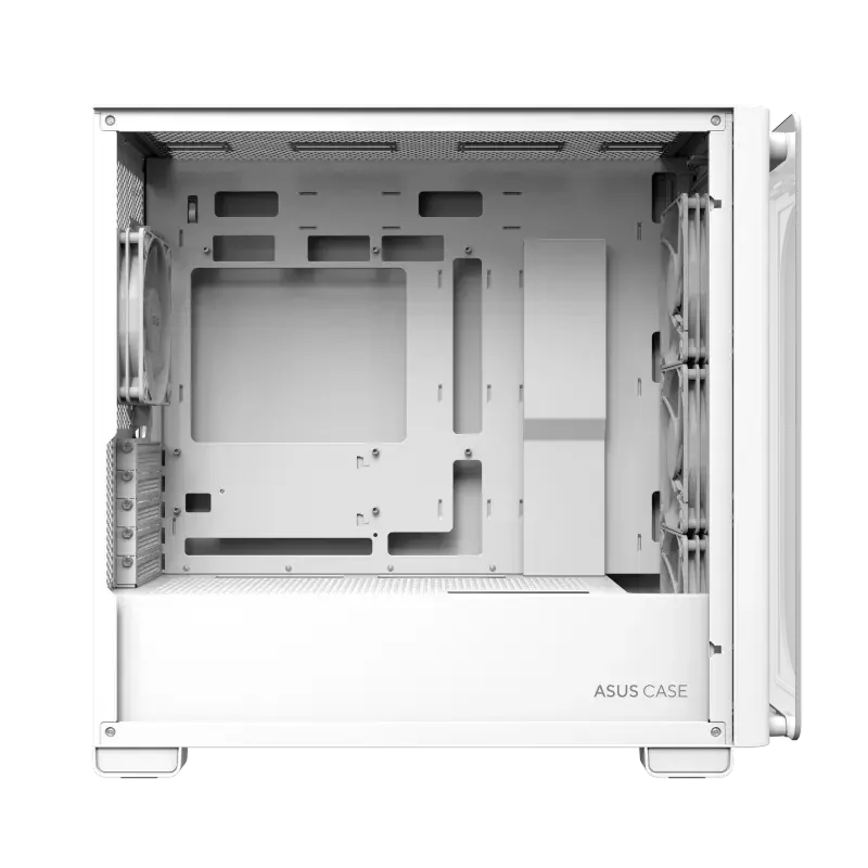 Carcasă PC ASUS A23 PLUS TG ARGB, Mini-Tower, Alb