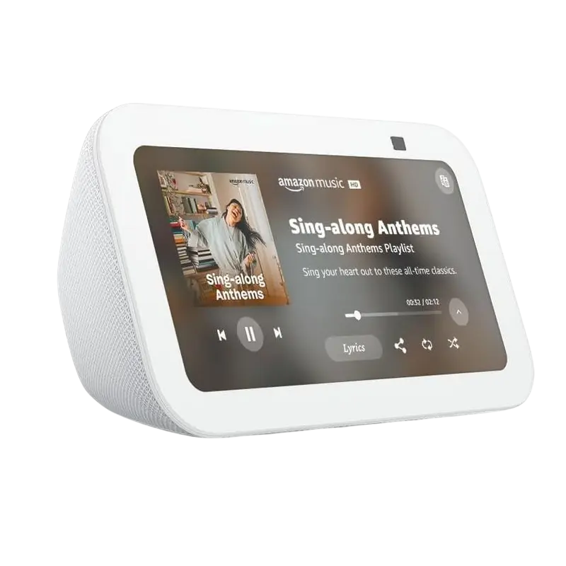 Difuzor Inteligent Amazon Echo Show 5 (3rd Gen), Glacier White