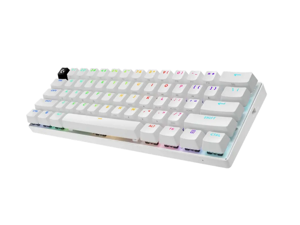 Клавиатура Logitech G PRO X 60, Проводное / беспроводное, Белый