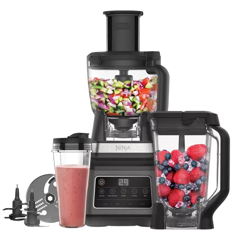 Blender staționar Ninja BN800EU, Negru | Argintiu