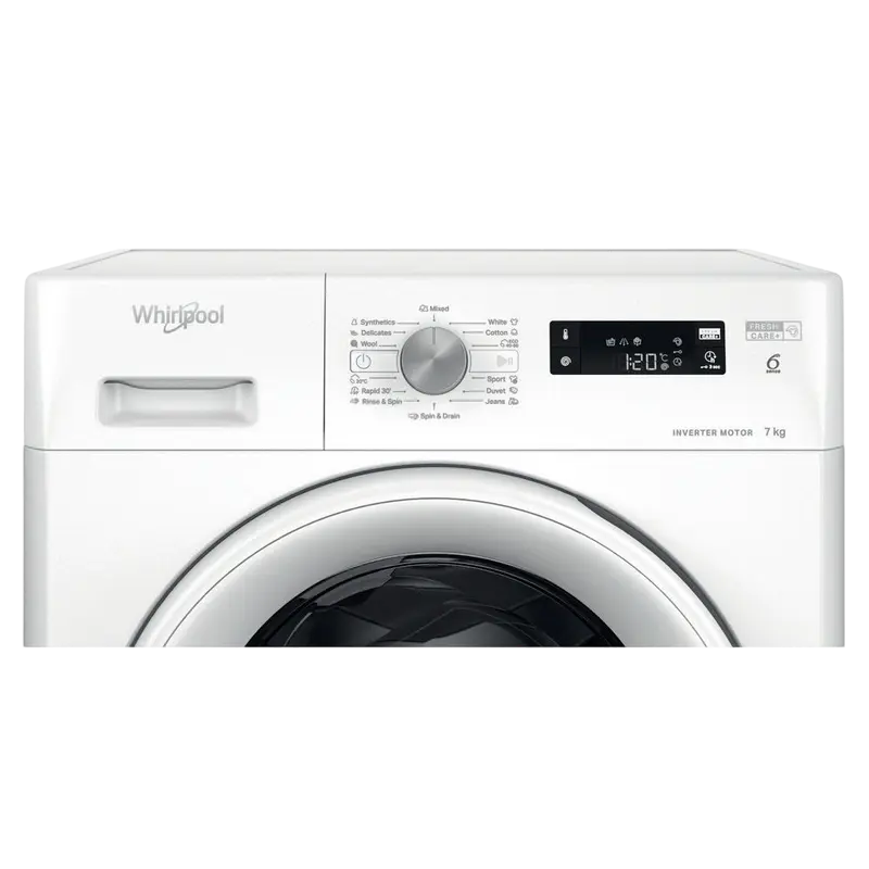 Стиральная машина Whirlpool FFS 7469 W EE, 7кг, Белый