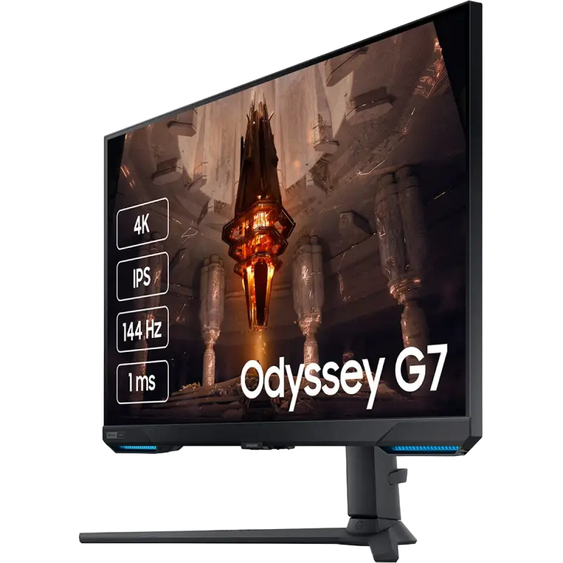 31,5" Monitor Gaming Samsung S32BG700, IPS 3840x2160 4K UHD, Negru