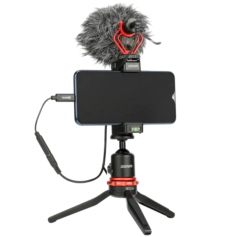 Аудио адаптер Boya BY-K4, USB Type-C - 3.5 мм, 0,06м, Черный