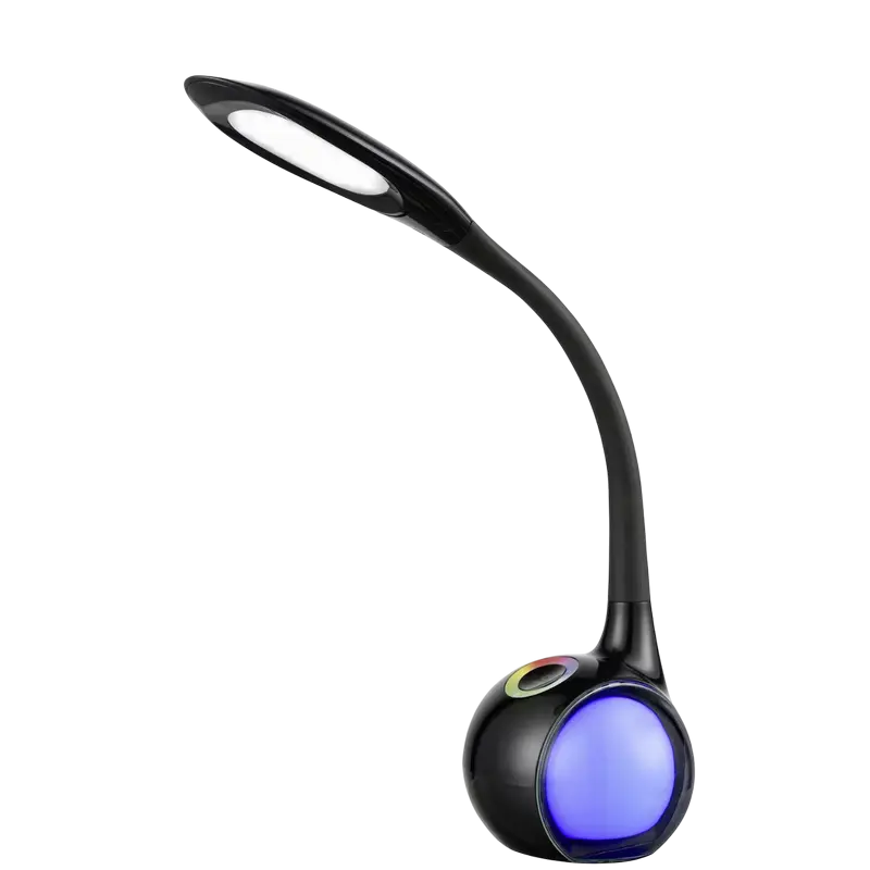 Lampa de birou Platinet PDL20BAT, Negru