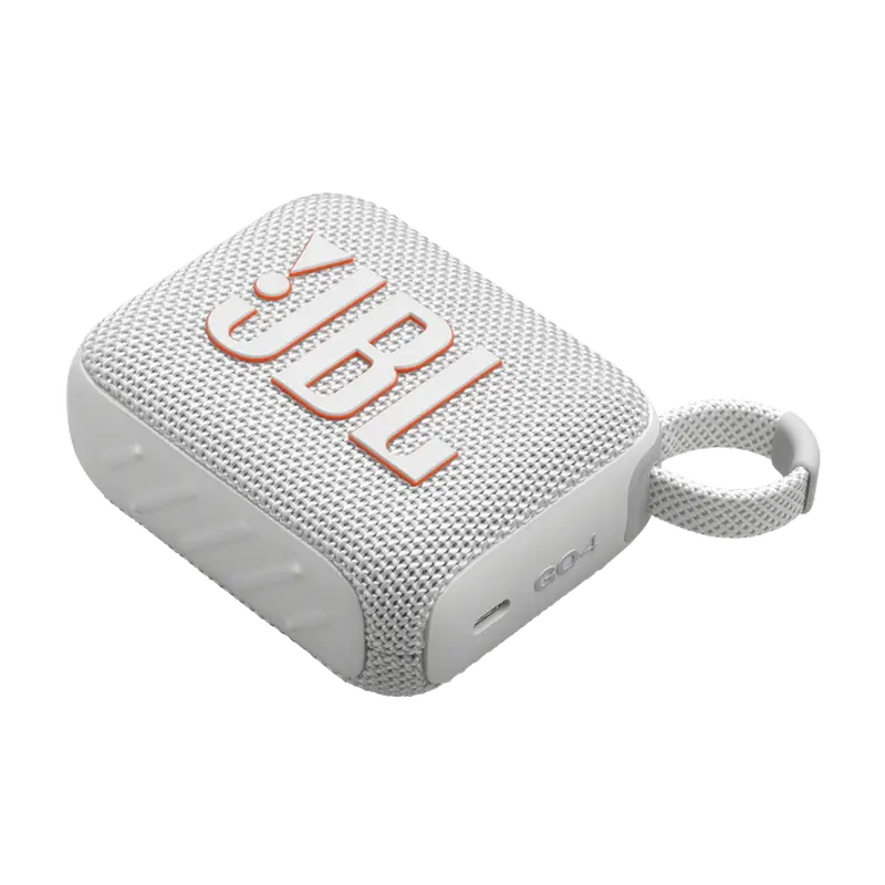 Boxă portabilă JBL GO 4, Alb