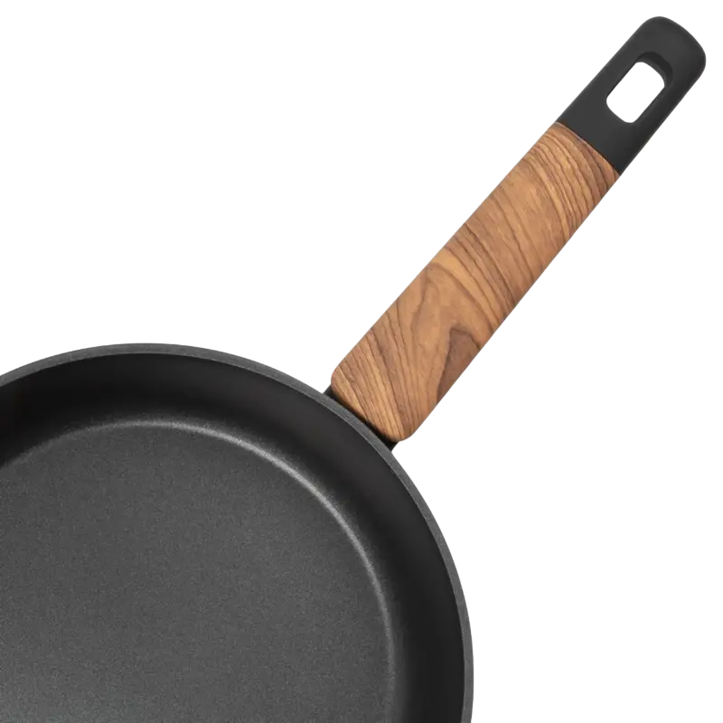 Tigaie RESTO 93183, 24cm, Negru